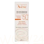 Avene Sun Mineral Milk P&auml;ikesekaitsekreem kehale 100 ml