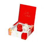 Oriflame Set of miracle cups - raspberry, watermelon and natural 3 x