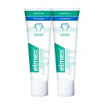 Elmex Sensitiv e Teeth Whitening Toothpaste Whitening Duopack 2x Hammaste valgendamiseks 75 ml