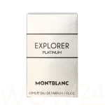 Mont blanc Explorer Platinum Eau De Parfum 60 ml