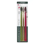 Swissdent Soft-Medium Festive Toothbrush Set - Zubn&iacute; kart&aacute;ček