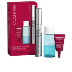 Clarins Set Clarins: Instant Eye, Makeup Remover Lotion, 30 ml + Wonder Volume, Volumising, Mascara, Black, 8 ml + Total Eye, Lifting, Eye Cream,