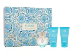 Versace Pour Femme Dylan Turquoise Eau De Toilette 50 ml Edt 50 ml + Shower Gel 50 ml + Body Gel 50 ml Komplekt