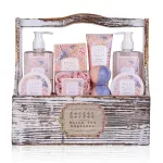 Accentra Secret Garden Gift Set - D&aacute;rkov&aacute; sada v dřevěn&eacute;m ko&scaron;&iacute;ku