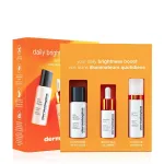 Dermalogica Set Dermalogica: Biolumin-C, Vitamin C, Brightening, Serum, For Face, 10 ml + Biolumin-C, Vitamin C, Moisturizing, Gel, For Face, 15 ml *Miniature + Daily Glycolic, Cleansing, Cleansing Gel, For Face,