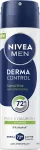 Nivea Antiperspirant spray for sensitive skin Men Derma Control Sensitive (Antiperspirant) Deodorant 150 ml