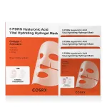 Cosrx Set Trio, Cosrx, 5 PDRN Hyaluronic Acid Vital, Hydrating, Sheet Mask, For Face, 34 ml
