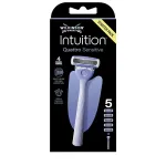 Wilkinson Sword Intuition Quattro Sensitive - Holic&iacute; strojek + 5 hlavic