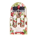 Accentra Strawberry & Vanilla Essential Botanicals Body Care Set - D&aacute;rkov&aacute; sada ve zkumavk&aacute;ch