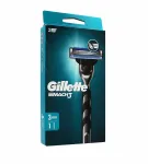 Gillette shaver + head 3 pcs Mach3
