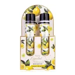 Accentra bath set ESSENTIAL BOTANICS lemon and bergamot tubes in a gift box, shower gel 60ml, body lotion