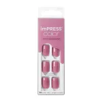Kiss Self-adhesive nails imPRESS Color Petal Pink 30 pcs