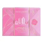Baylis & Harding Body Care Gift Set with Jojoba, Vanilla & Almond Oil Candle 4 pcs