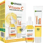 Garnier Vitamin C Face Care Set - D&aacute;rkov&aacute; sada pleťov&eacute; p&eacute;če