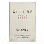 Chanel Chanel Allure Homme Sport After Shave Lotion Allure Homme Sport Lotion Apres-Rasage Habemeajamisj&auml;rgne vesi