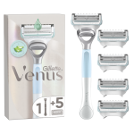 Gillette Venus Satin Care Blades, 5ct + Handle