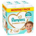 Pampers Premium Care Monthly, Size 7, 120ct