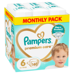 Pampers Premium Care Monthly, Size 6, 140ct