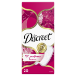 Discreet Pantyliners Regular 20CT