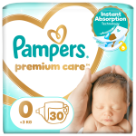 Pampers Premium Care Suurus 0, 30tk