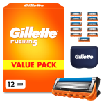Gillette Fusion, 12 blades (+overcap)