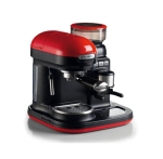 1318 Moderna espresso kohvimasin punane