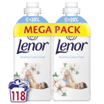 Lenor Sensitive Cotton Fresh 2 x 1.239ML, 118 Wash