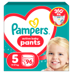 Pampers Pants, Suurus 5, 96 M&auml;het, 12kg-17kg