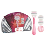 Gillette Venus CG Sugarberry h+3 blades, Shower Hook, Bag XM