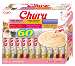 INABA CAT CHURU VARIETY TUNA 60x14g (840g)