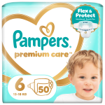 Pampers Premium Care Jumbo S6, 50ct