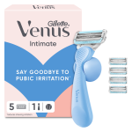 Gillette Venus Intimate Razor + 5 Refills