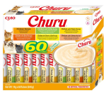 INABA CAT CHURU VARIETY CHICKEN 60x14g (840g)
