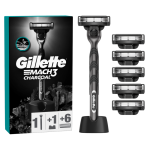 Mach3 Charcoal Razor System H+6