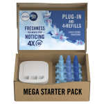 Ambi Pur 3volution Electric Refresher Starter Kit, 4ct E-COM