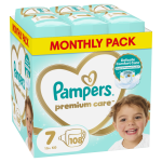 Pampers Premium Care Diaper MSB S7 108CT