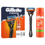 XMAS26 Gillette Fusion5 Gift Set, Razor, Gel