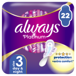 Always Platinum Pads Day&N Wing 22CT