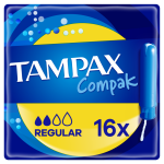 Tampax Compak Tampons Reg/Norm 16CT