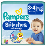 Pampers Pants Splasher Carry Pack Suurus 3, 12tk