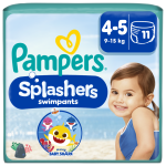 Pampers Pants Splasher Carry Pack Suurus 4, 11tk