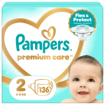 Pampers Premium Care, Suurus 2, 136 M&auml;het