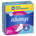 Always Ultra Pads Long Wing 48CT