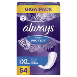 Always Dailies Liners XPr Xtr Long 54CT