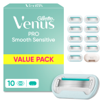 Venus Smooth Sensitive, 10 blades + cover