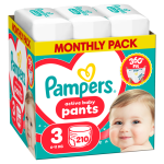 Pampers Pants Monthly Size 3, 214ct