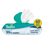 Pampers Wipes Aqua, 60ct