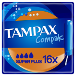 Tampax Compak Tampons Super Plus 16CT