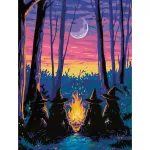 Maalimine numbrite j&auml;rgi 20 &times; 30 cm &ndash; Campfire Twilight (MC1158e)