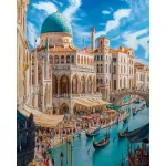 5D teemantmaal 40 &times; 50 cm &ndash; Timeless Venice (LG378e)